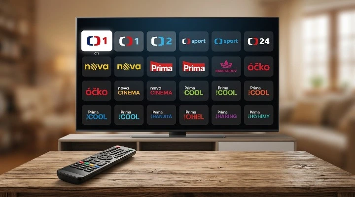 IPTV CZ zenders overzicht - ČT1, Nova, Prima en alle Tsjechische kanalen via IPTV in België