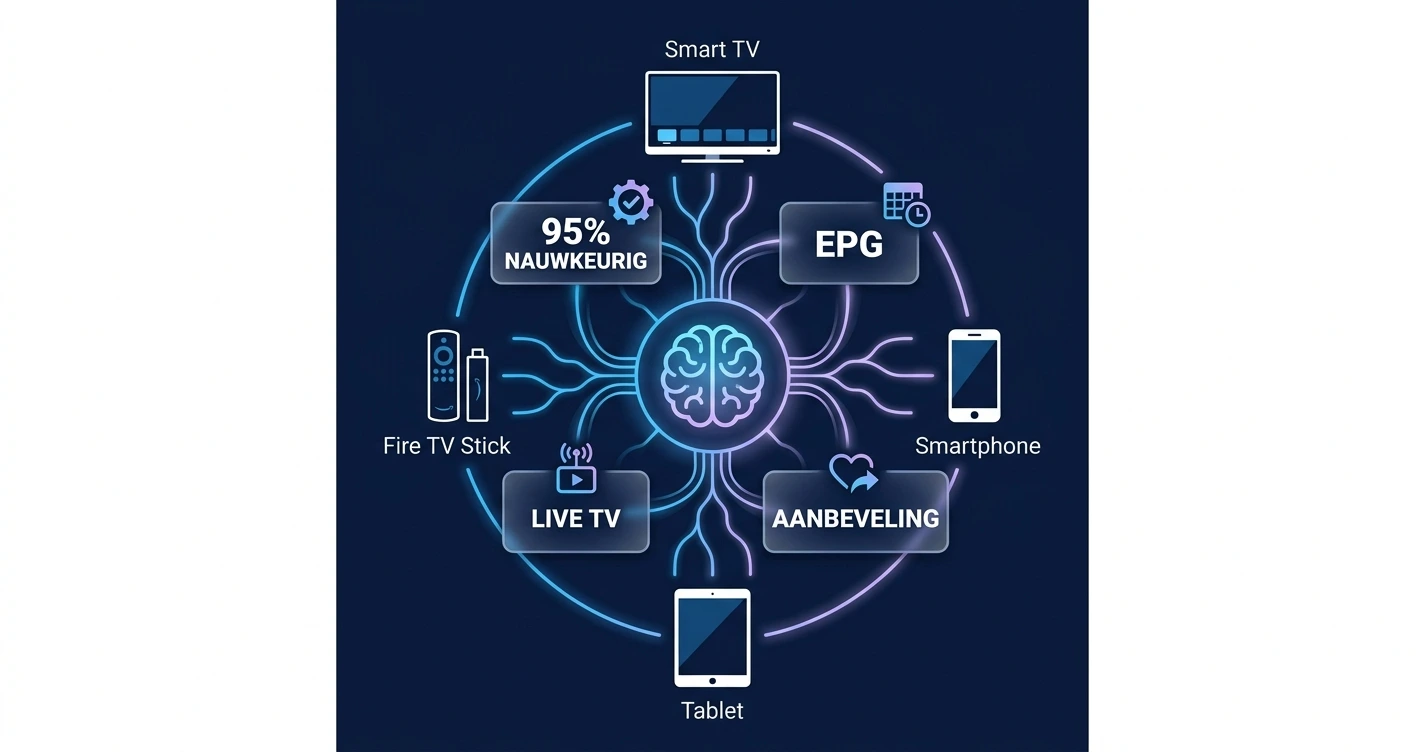 IPTV provider België - installatie op Smart TV Android Fire TV Stick en smartphone